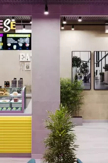 Интерьер кафе в Волгограде