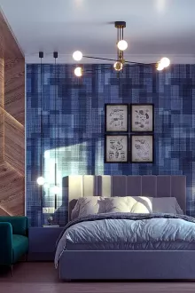 Визуализация спальни подростка